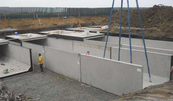 Design and construction management of underground wet-weather storage facilities.
